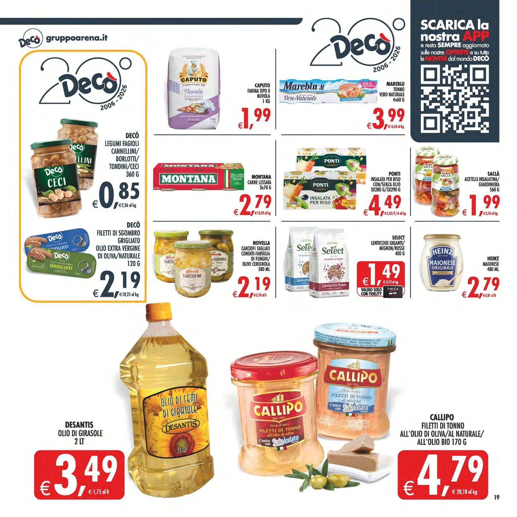 Volantini Deco Supermercati da 7 aprile a 16 aprile di 2026 - Pagina del volantino 19