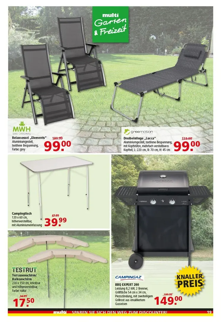  Multi Markt Angebote von 15. Juni bis 20. Juni 2026 - Prospekt seite 19
