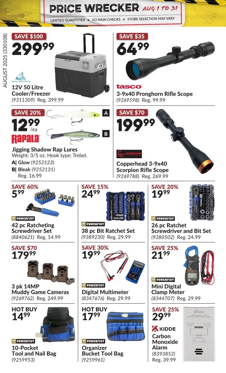 Flyer from August 1 to August 31 2025 - flyer page 19