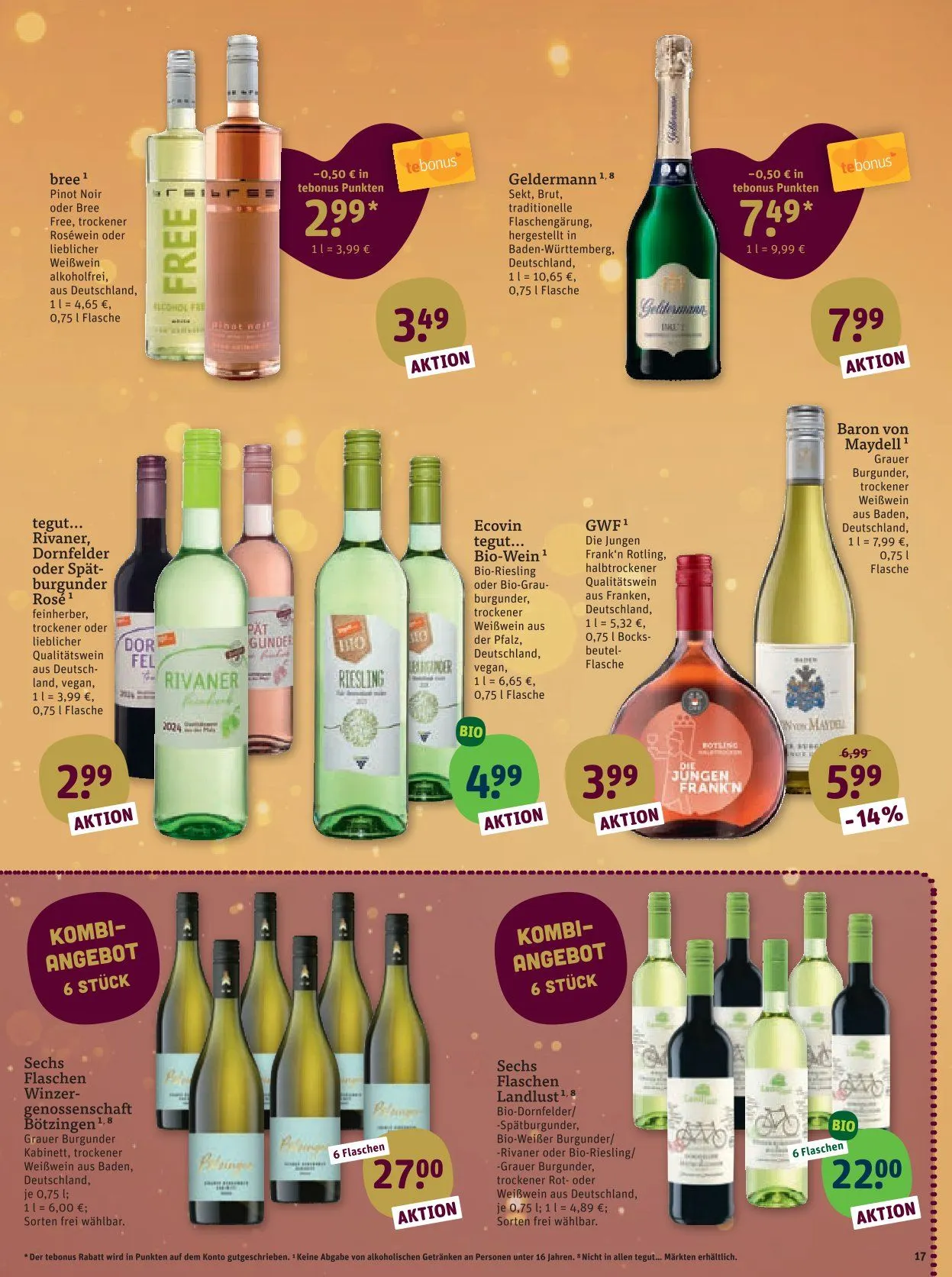 tegut... Sales von 15. Dezember bis 20. Dezember 2025 - Prospekt seite 19