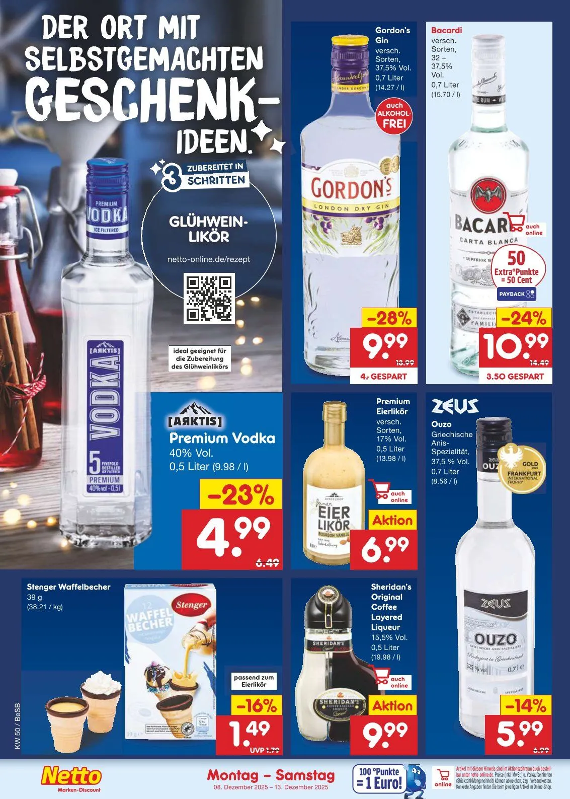 Netto Marken-Discount Angebote von 8. Dezember bis 13. Dezember 2025 - Prospekt seite 18