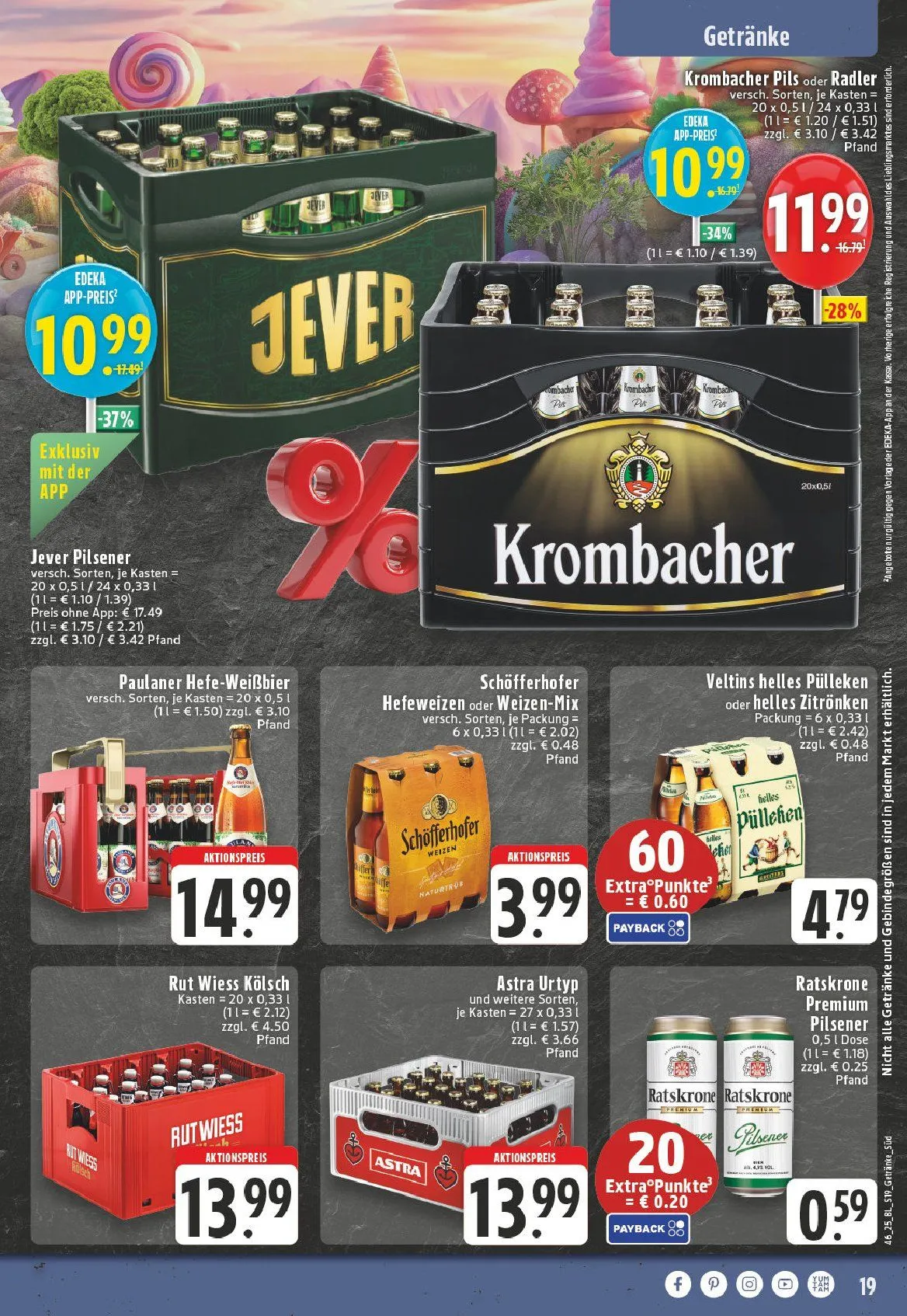Edeka Angebote von 10. November bis 15. November 2025 - Prospekt seite 19