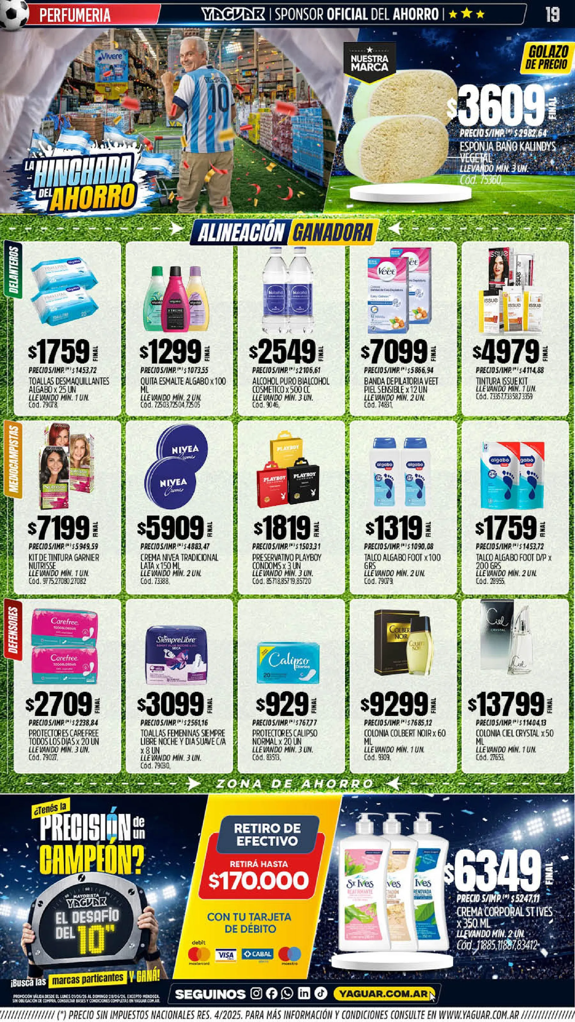 Ofertas de Ofertas Yaguar  1 de junio al 7 de junio 2026 - Página 19 del catálogo