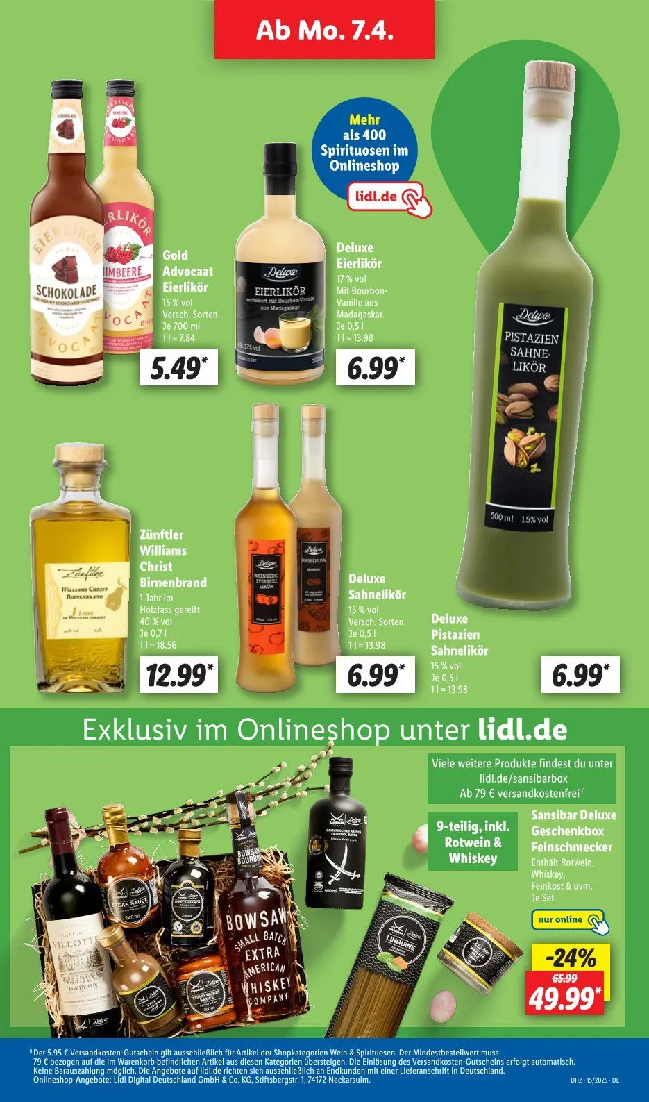 Lidl Prospekt von 7. April bis 12. April 2025 - Prospekt seite 19