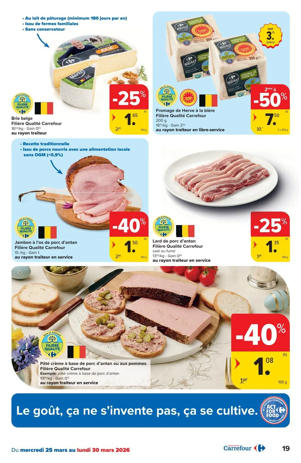 Carrefour folders van 25 maart tot 7 april 2026 - folder pagina 19