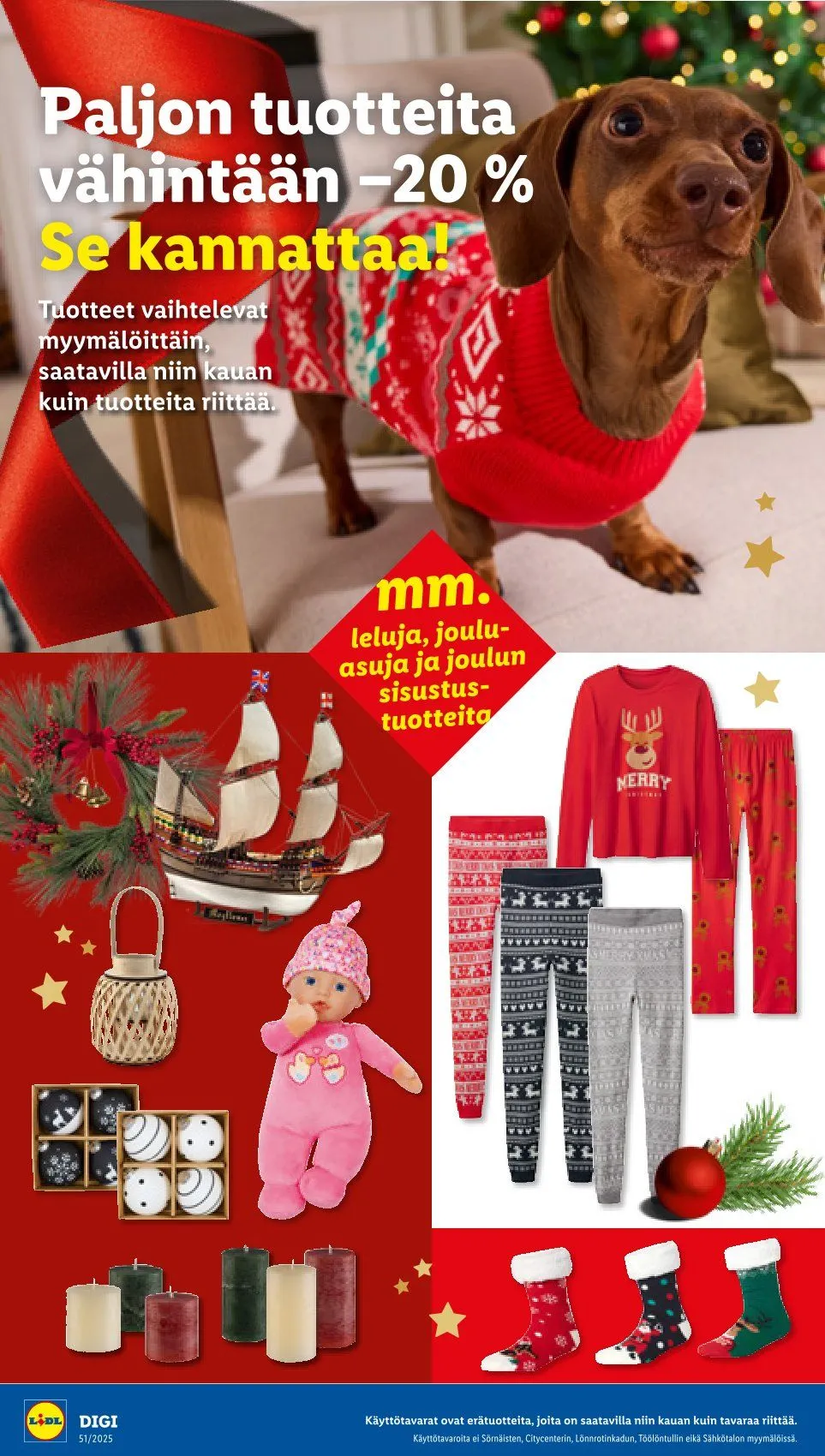 Lidl  voimassa alkaen 18. joulukuuta - 21. joulukuuta 2025 - Tarjouslehti sivu 19