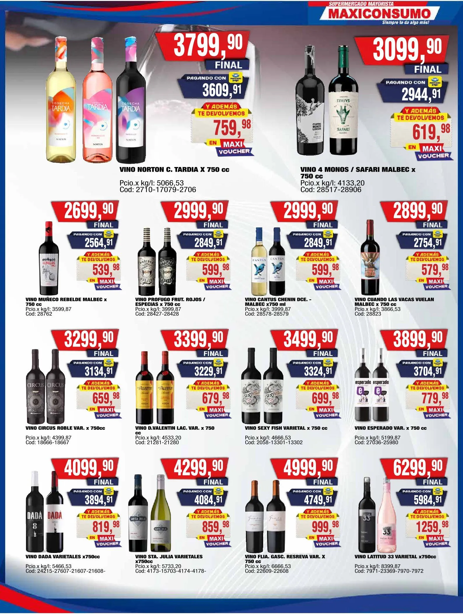 Ofertas de Maxiconsumo Ofertas 25 de mayo al 31 de mayo 2026 - Página 19 del catálogo