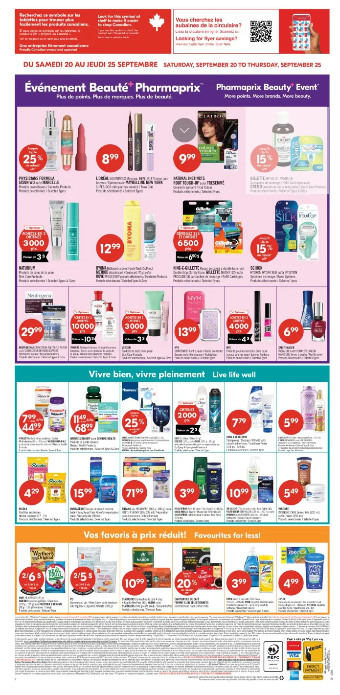 Pharmaprix flyers from September 20 to September 25 2025 - flyer page 19