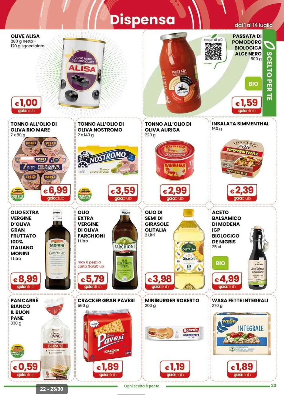  Volantini Gala Supermercati da 1 luglio a 14 luglio di 2026 - Pagina del volantino 19