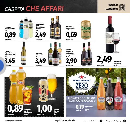  Volantini Famila Superstore da 8 gennaio a 21 gennaio di 2026 - Pagina del volantino 19
