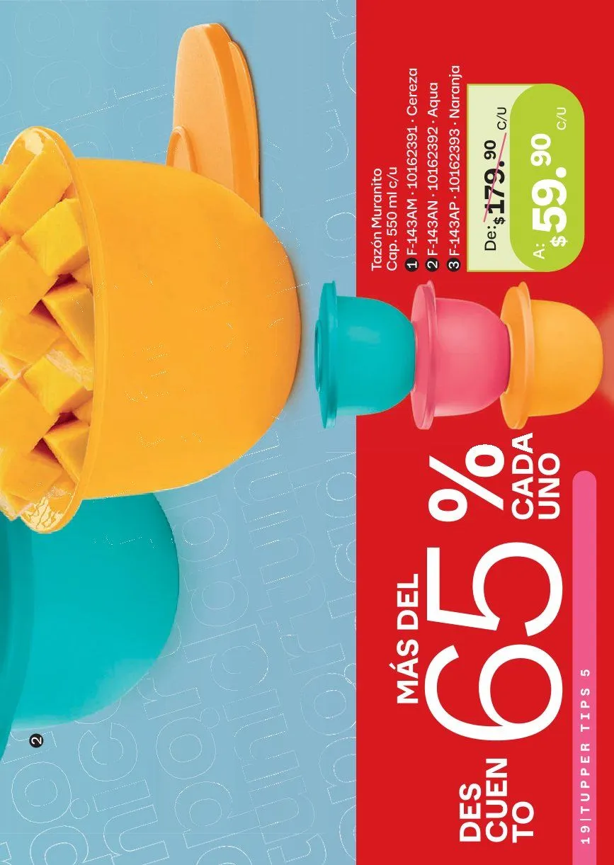 Catálogo de Tupperware Ofertas 17 de abril al 20 de mayo 2026 - Pagina 19