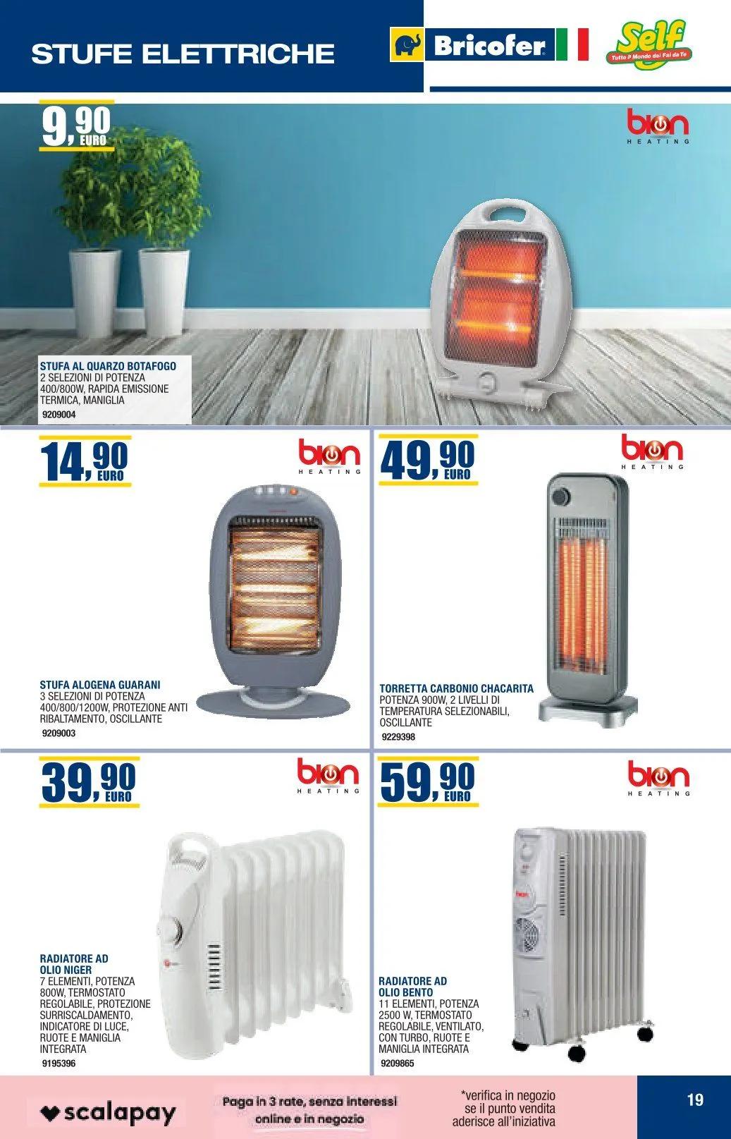 Volantini Bricofer da 29 dicembre a 20 gennaio di 2026 - Pagina del volantino 19