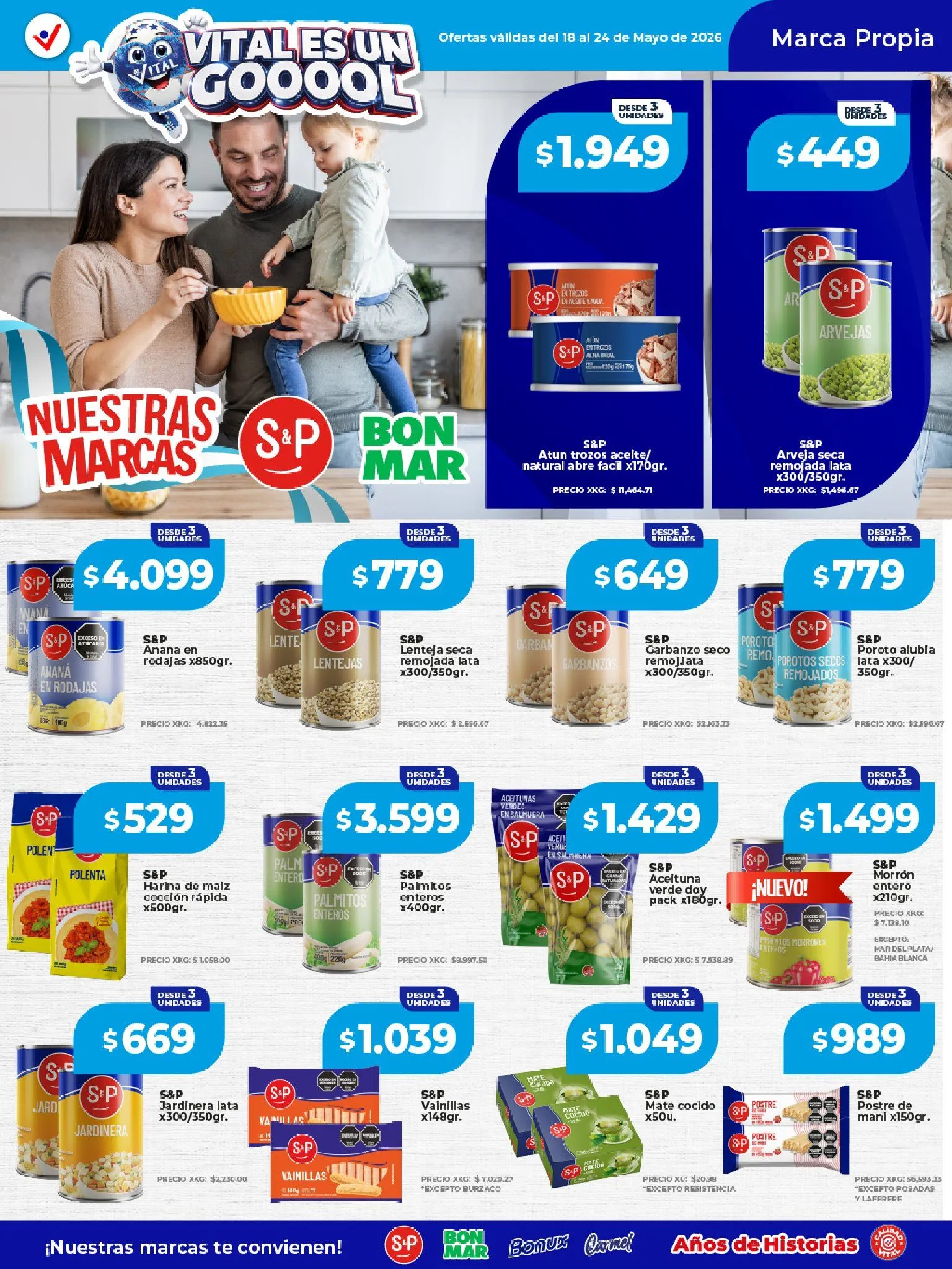 Ofertas de Vital Ofertas 18 de mayo al 24 de mayo 2026 - Página 19 del catálogo