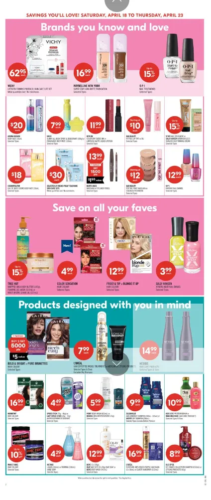 Shoppers Drug Mart Sales from April 18 to April 23 2026 - flyer page 14