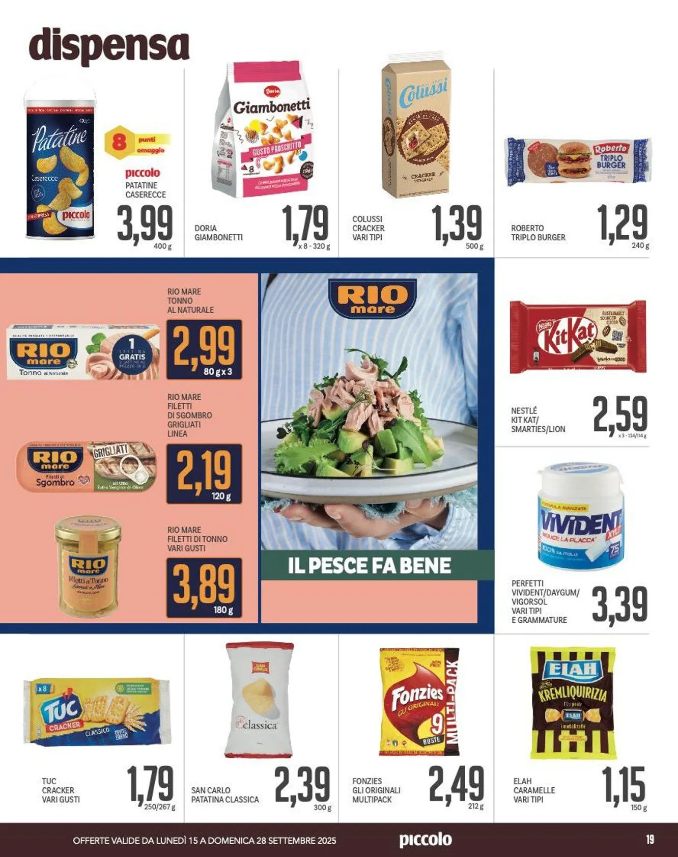 Volantini Piccolo da 15 settembre a 28 settembre di 2025 - Pagina del volantino 19
