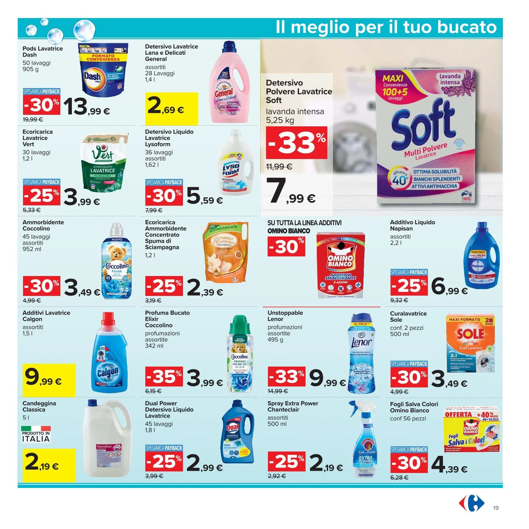 Volantini Carrefour da 7 aprile a 20 aprile di 2026 - Pagina del volantino 19