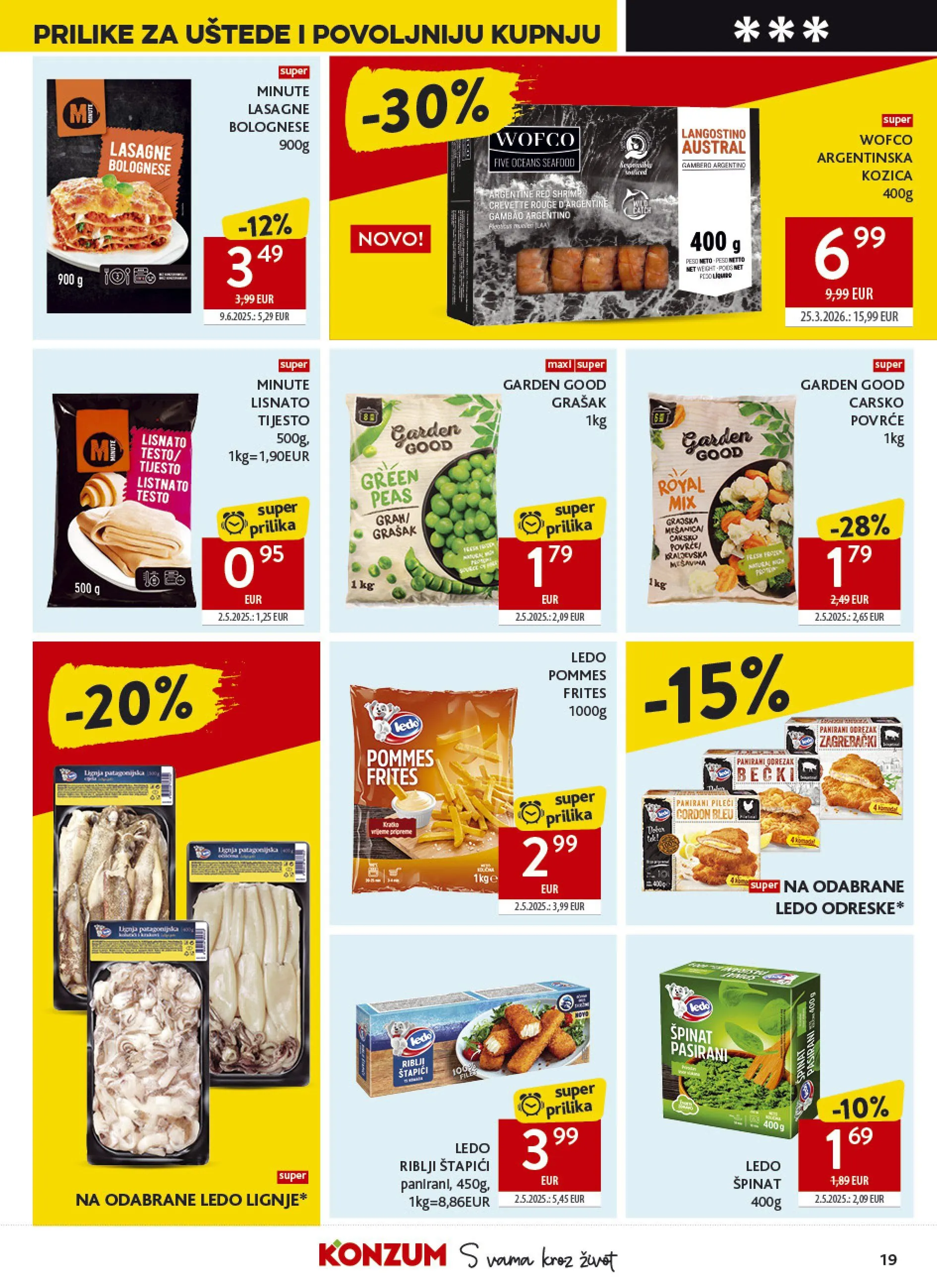 Katalog Konzum od 3. lipnja do 9. lipnja 2026. - Pregled Stranica 19