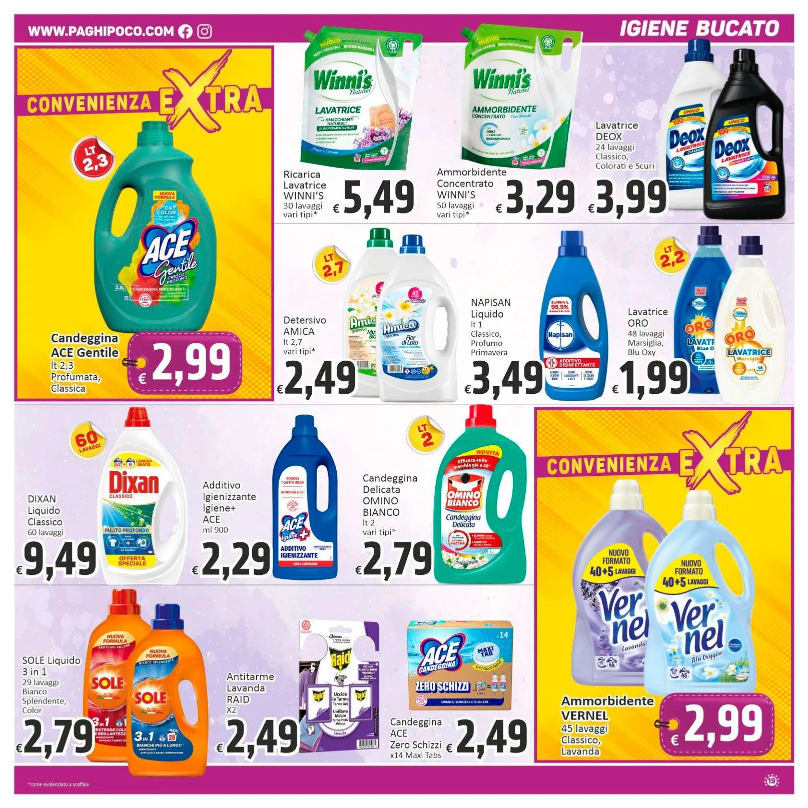 Volantini Paghi Poco da 19 gennaio a 29 gennaio di 2026 - Pagina del volantino 19