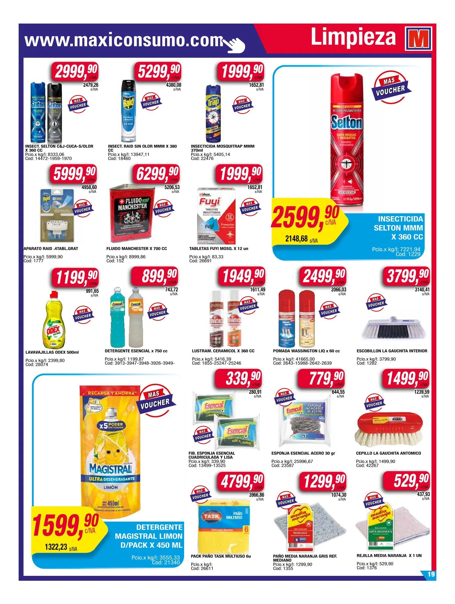 Ofertas de Maxiconsumo Ofertas 14 de abril al 21 de abril 2025 - Página 19 del catálogo