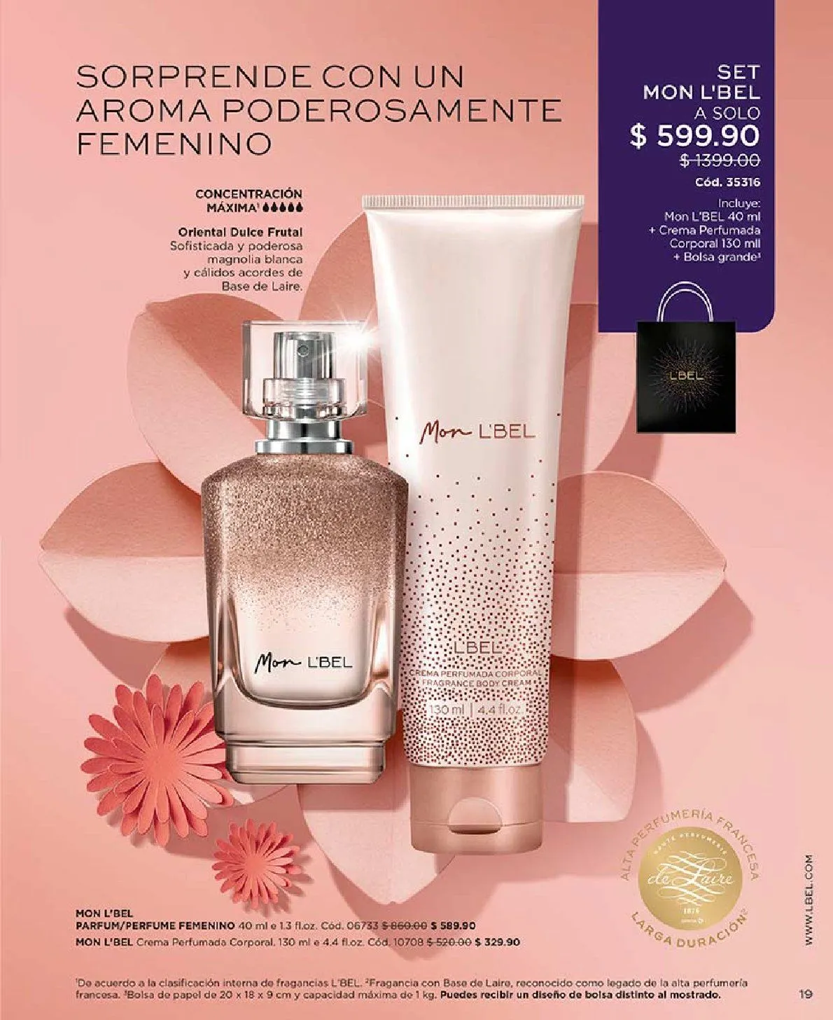 Catálogo de Catalogo L'Bel 1 de abril al 6 de mayo 2026 - Pagina 19