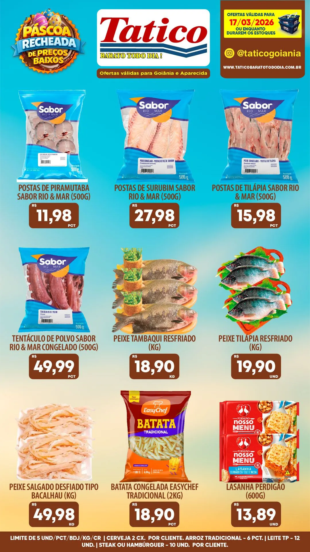 Encarte de Folhetos Tatico 17 de março até 17 de março 2026 - Pagina 16