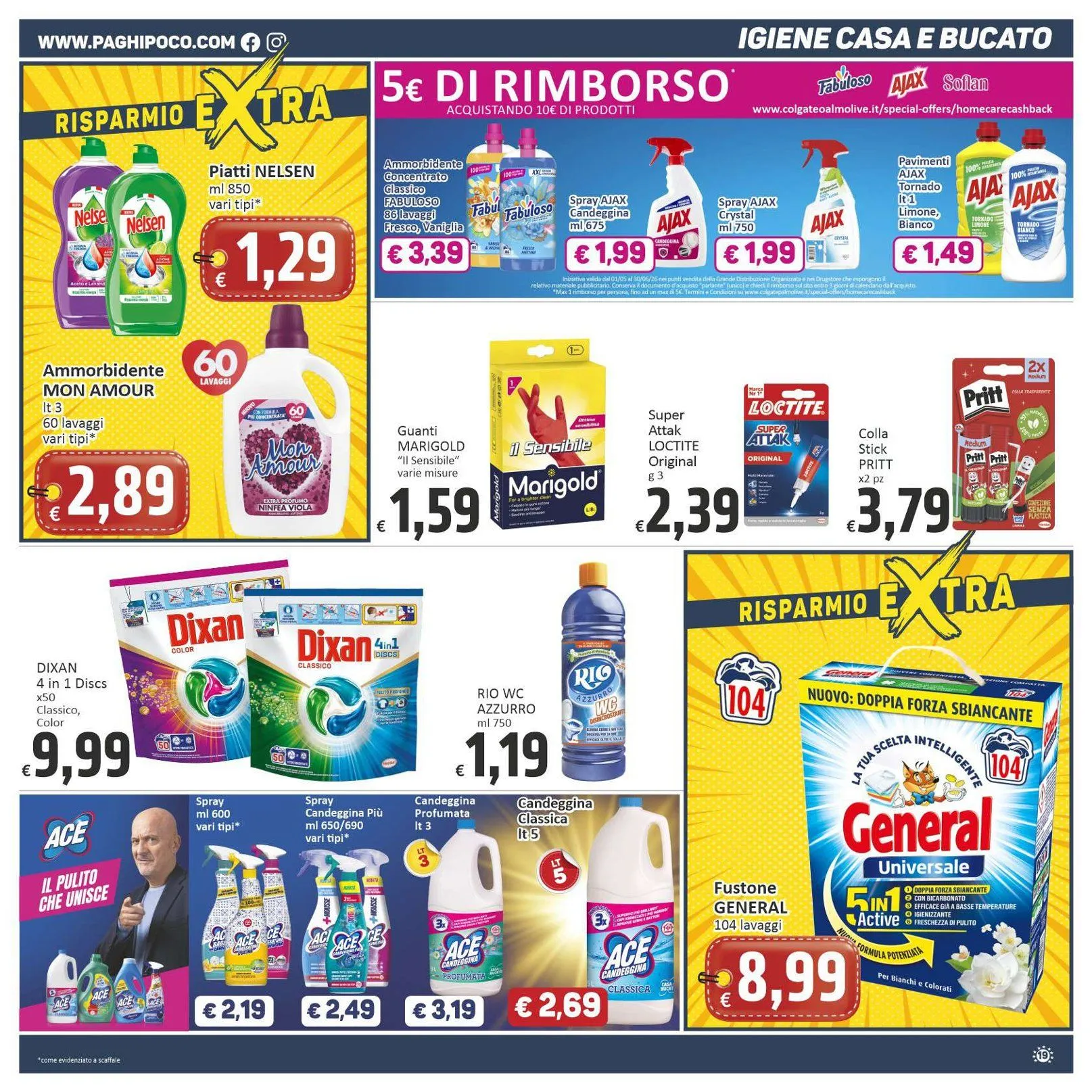 Paghi Poco Volantino da 8 maggio a 18 maggio di 2026 - Pagina del volantino 19