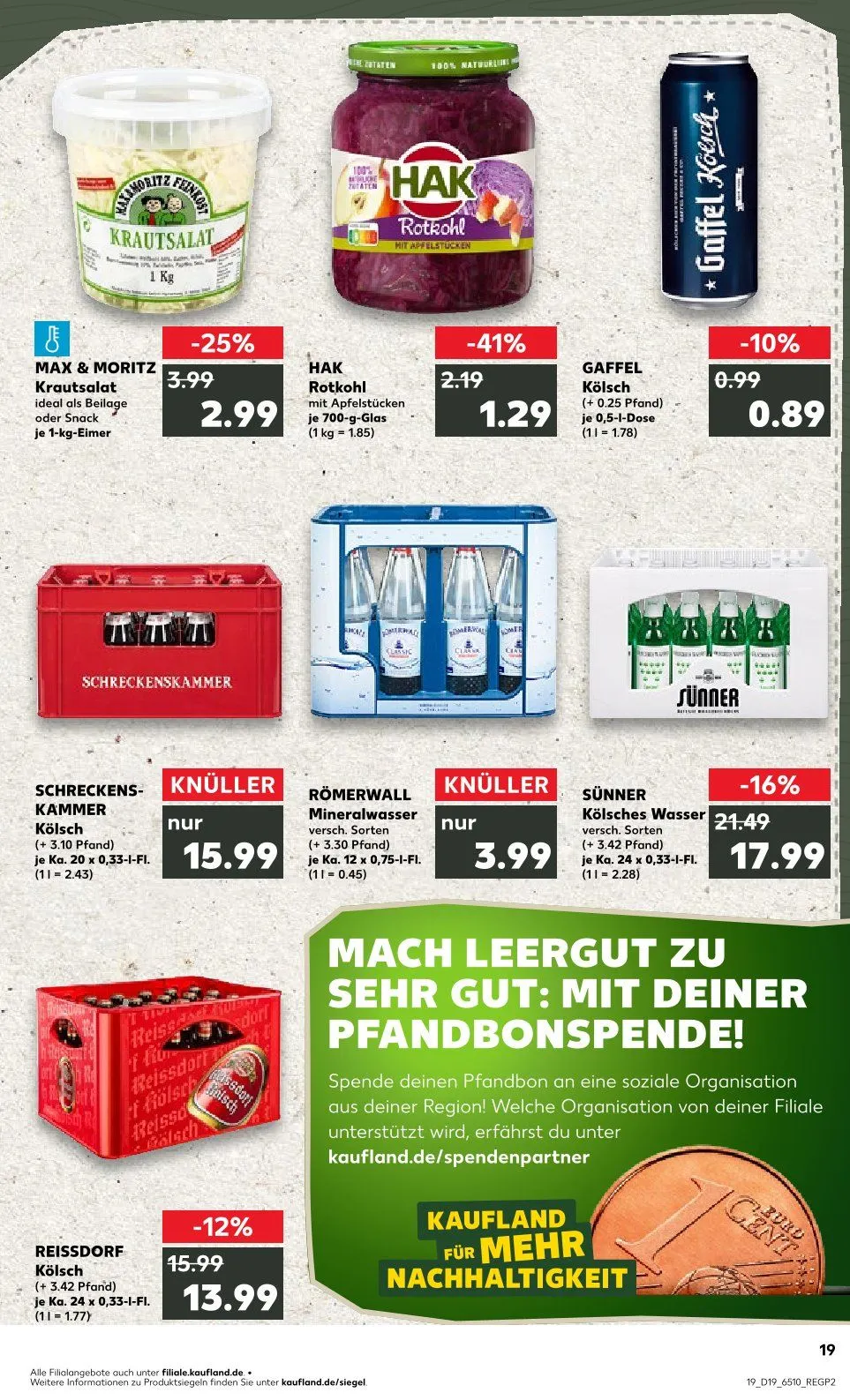 Kaufland Prospekt von 8. Mai bis 14. Mai 2025 - Prospekt seite 19
