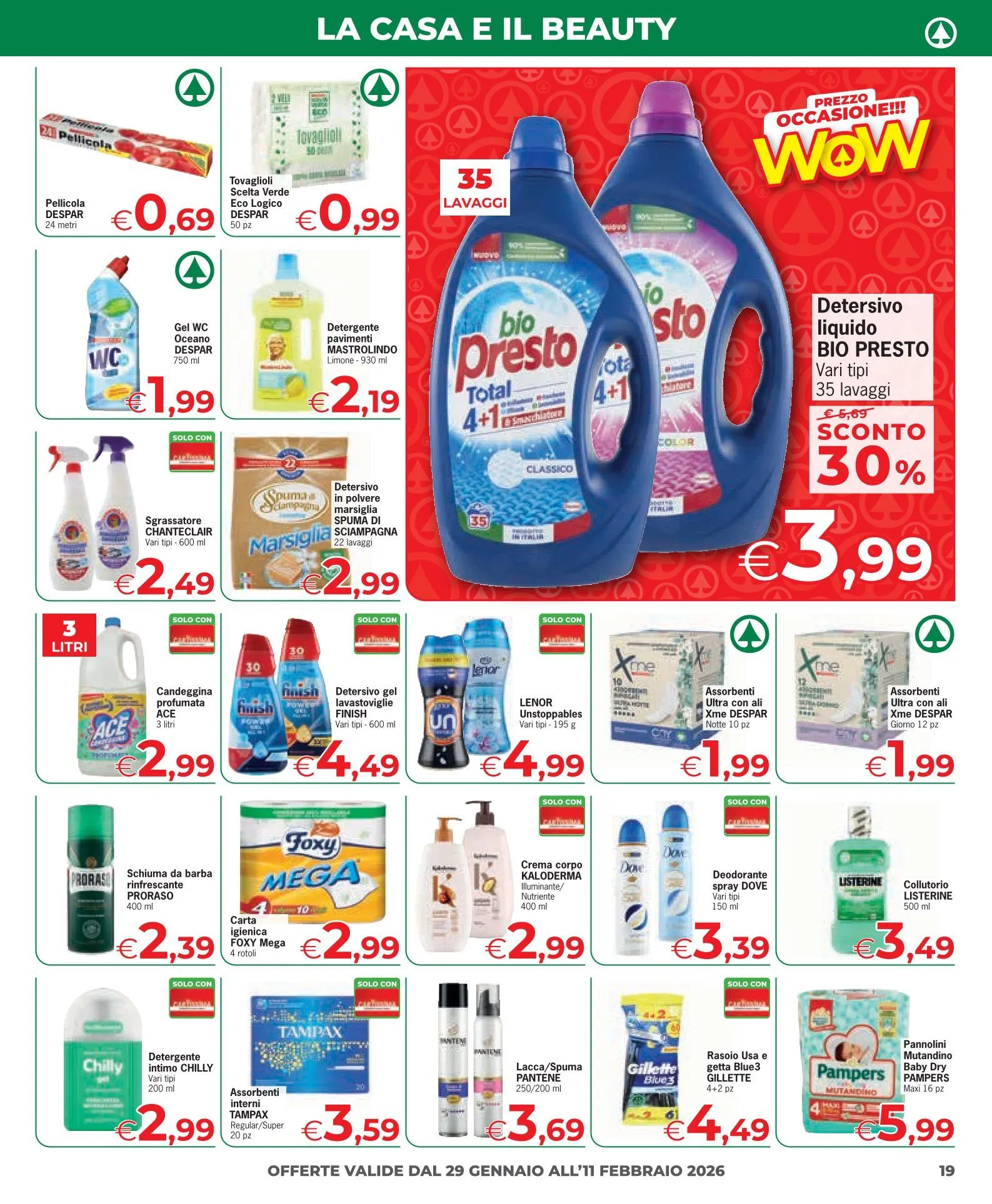 Volantini Eurospar da 29 gennaio a 7 febbraio di 2026 - Pagina del volantino 19