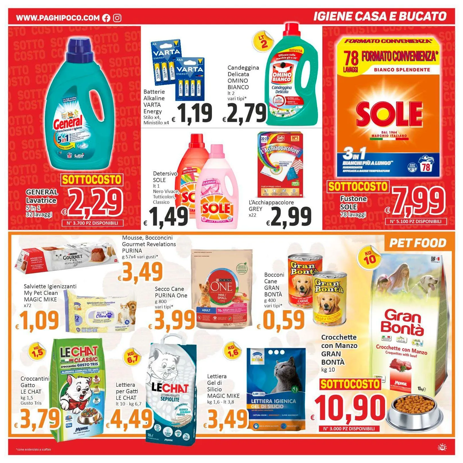 Volantini Paghi Poco da 31 ottobre a 10 novembre di 2025 - Pagina del volantino 19