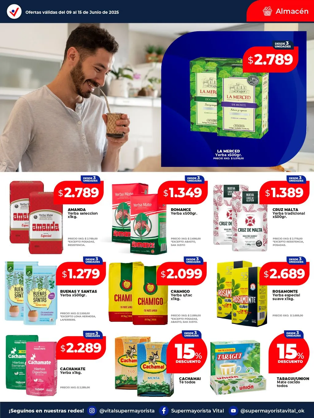 Ofertas de Vital Ofertas 9 de junio al 16 de junio 2025 - Página 19 del catálogo