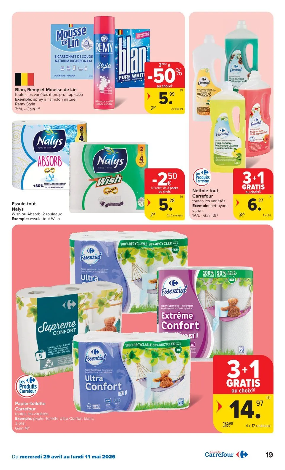 Carrefour folders van 29 april tot 11 mei 2026 - folder pagina 19
