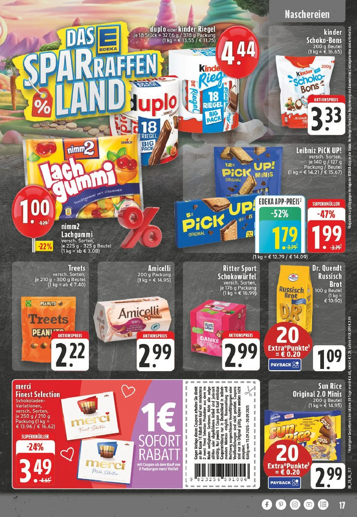 Edeka Prospekte von 15. September bis 20. September 2025 - Prospekt seite 19