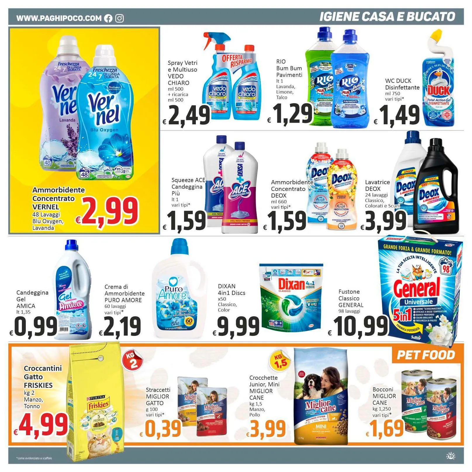 Paghi Poco Volantino da 11 novembre a 20 novembre di 2025 - Pagina del volantino 19