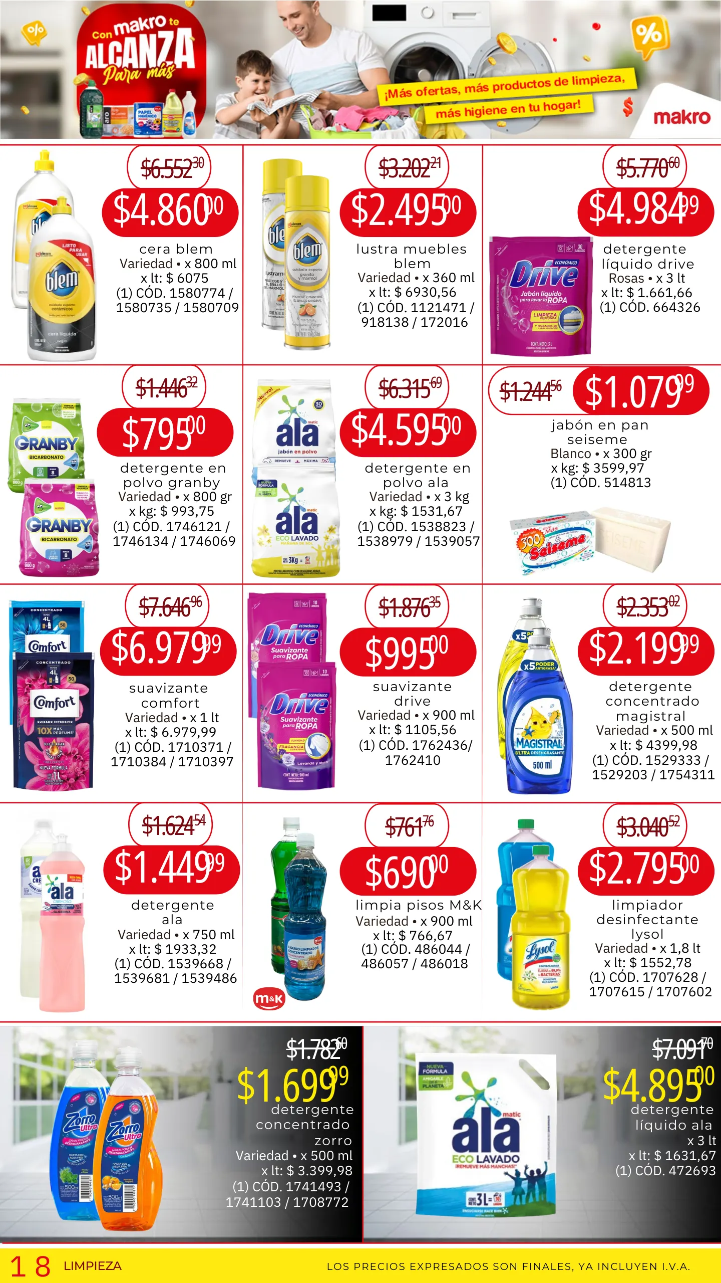 Ofertas de Catálogo: Makro 12 de septiembre al 18 de septiembre 2024 - Página 18 del catálogo