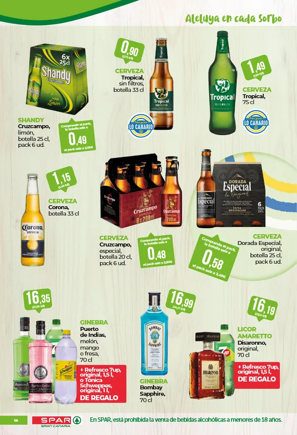 Catálogo de SPAR Gran Canaria Ofertas 31 de marzo al 16 de abril 2026 - Página 19