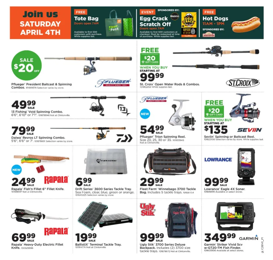 Weekly ad Fleet Farm Sales from March 30 to April 5 2026 - Page 19