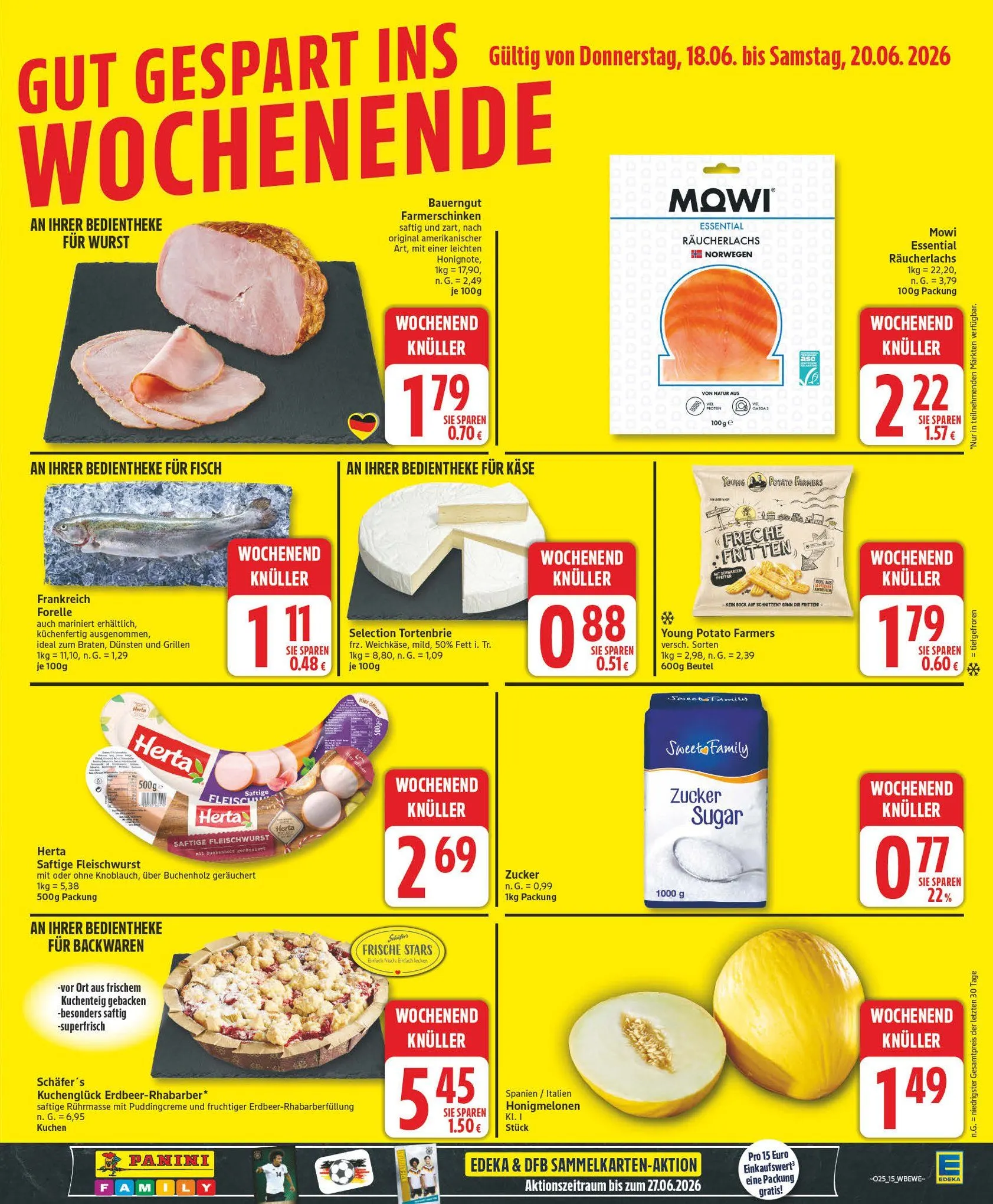 Edeka Prospekte von 15. Juni bis 20. Juni 2026 - Prospekt seite 19