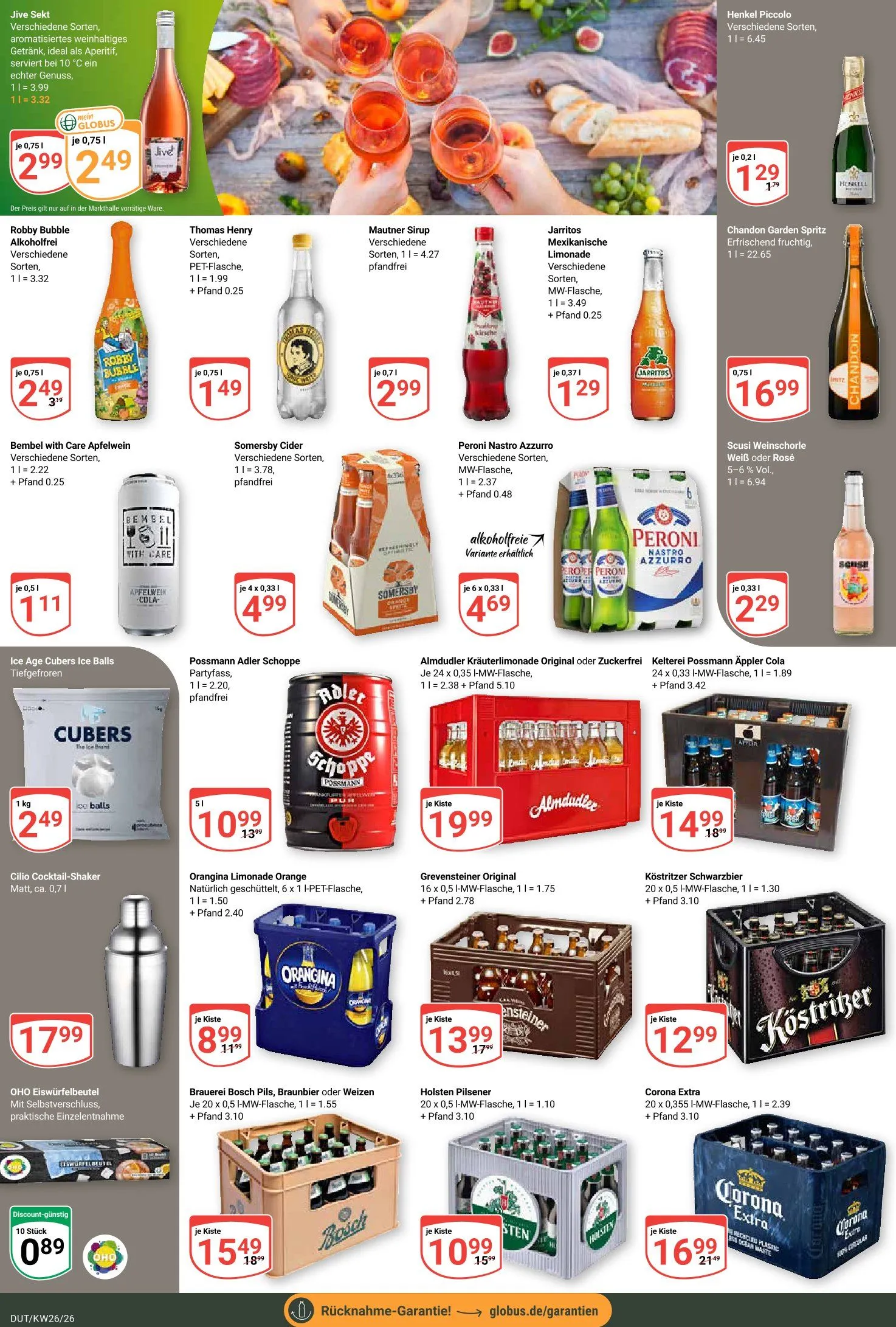 Globus Angebote von 15. Juni bis 27. Juni 2026 - Prospekt seite 19