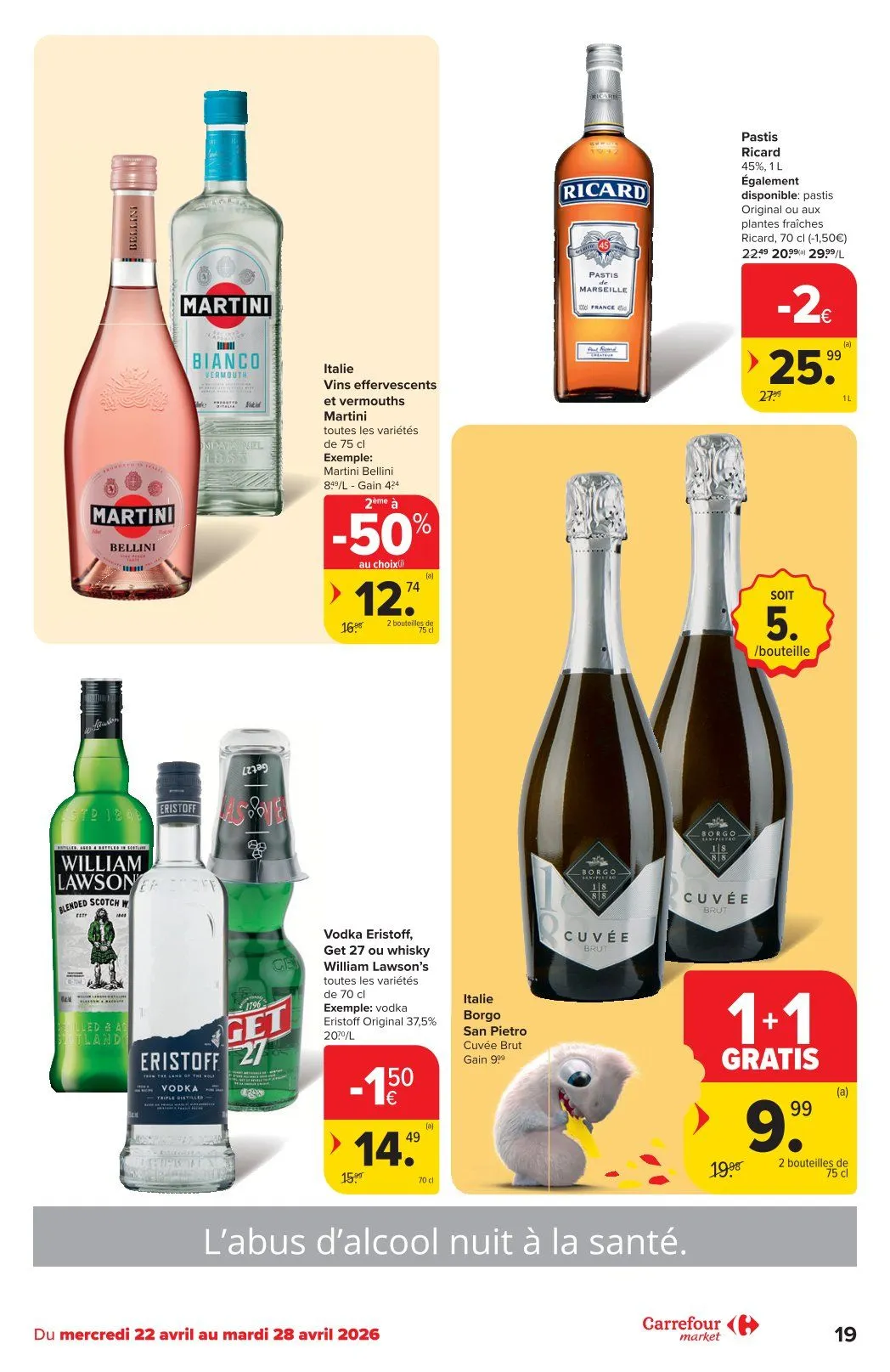 Carrefour folders van 22 april tot 28 april 2026 - folder pagina 19