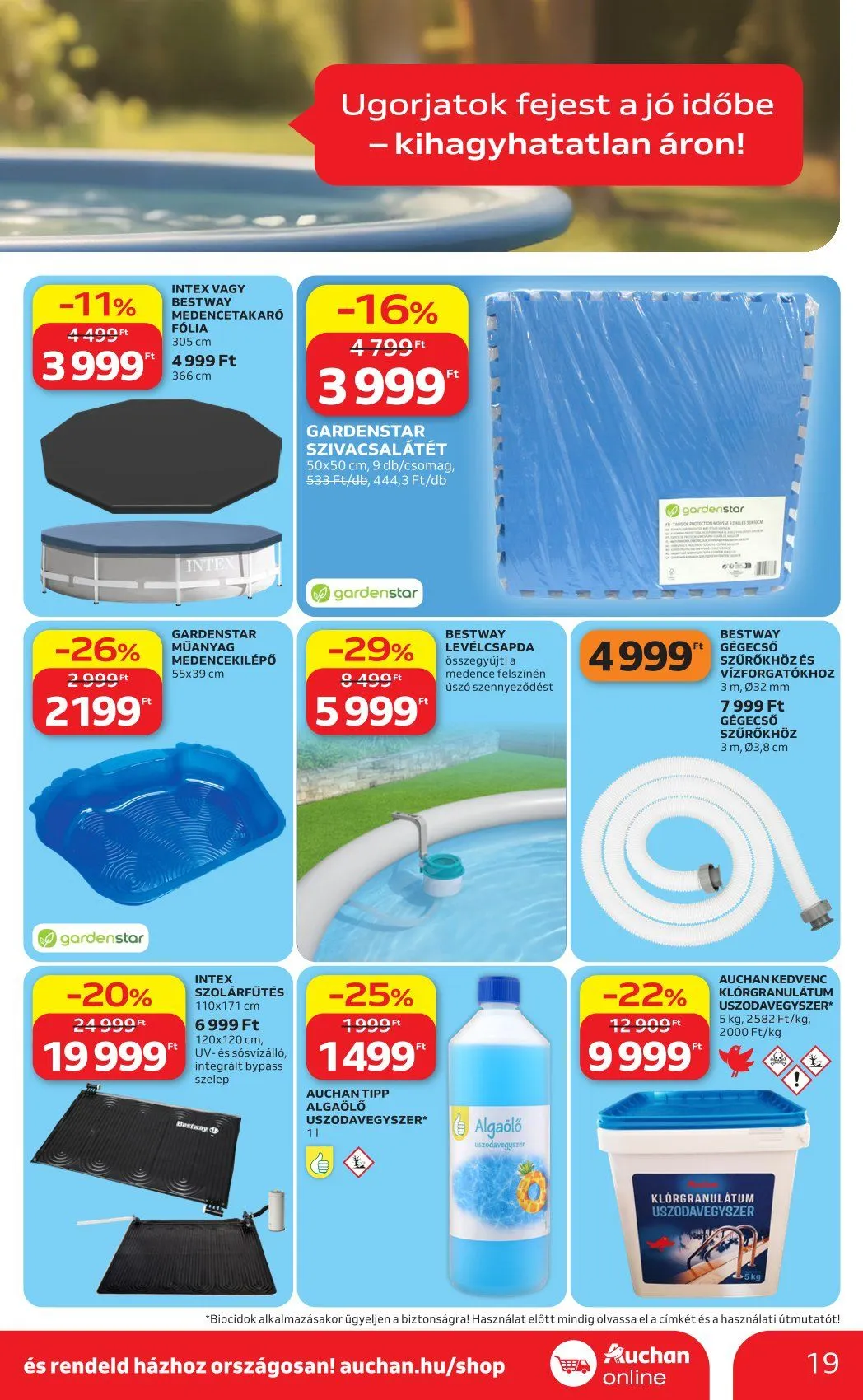 Katalógus  Auchan április 16.-tól május 14.-ig 2026. - Oldal 19