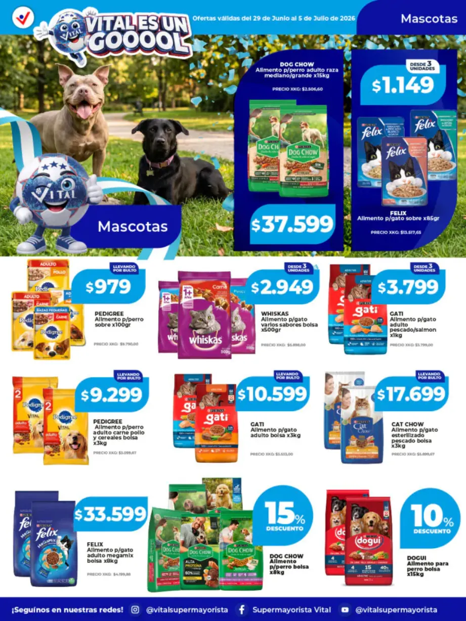 Ofertas de  Ofertas Vital 29 de junio al 5 de julio 2026 - Página 19 del catálogo