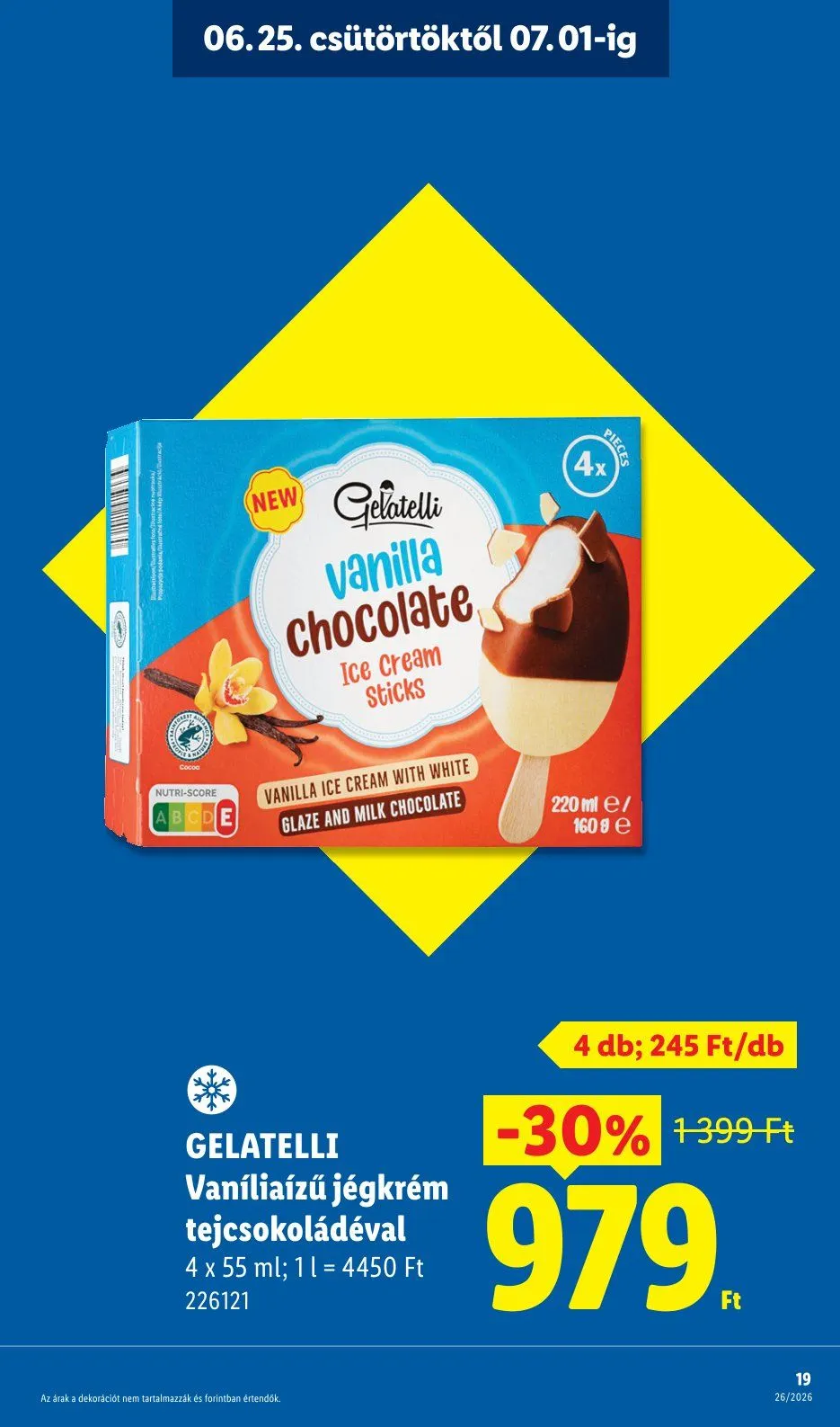 Katalógus Lidl legfrissebb ajánlatai június 25.-tól július 7.-ig 2026. - Oldal 19