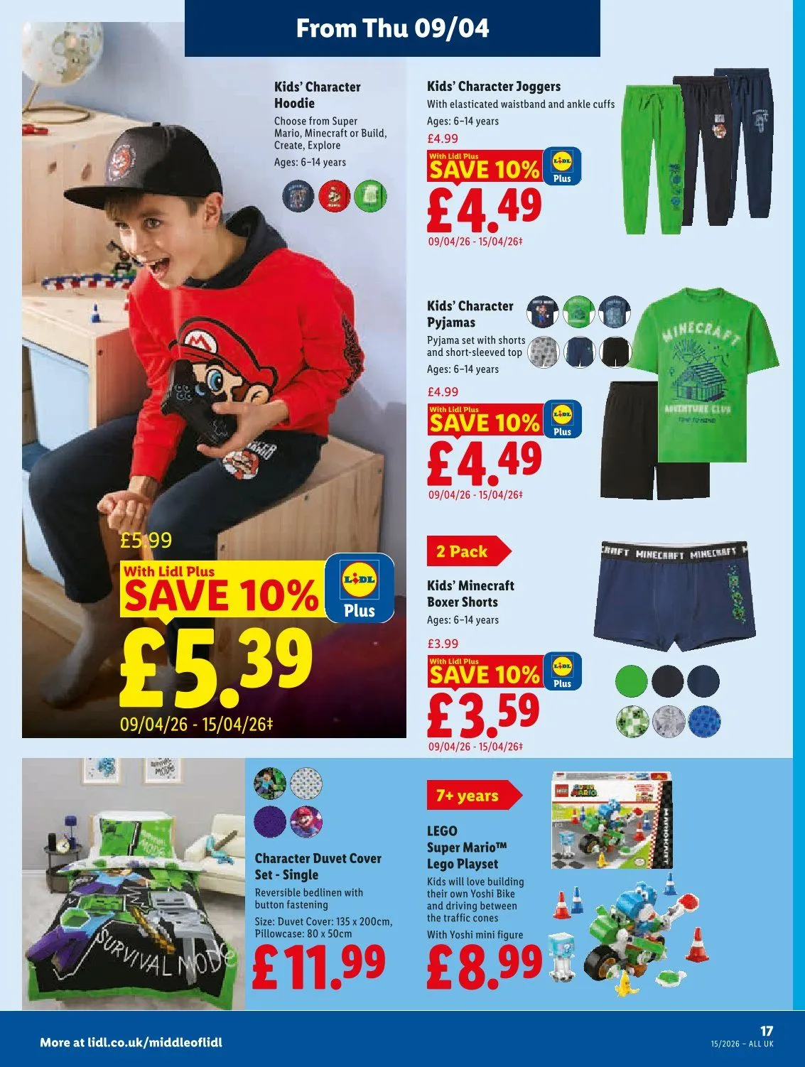  Lidl Offers from 9 April to 15 April 2026 - Catalogue Page 19