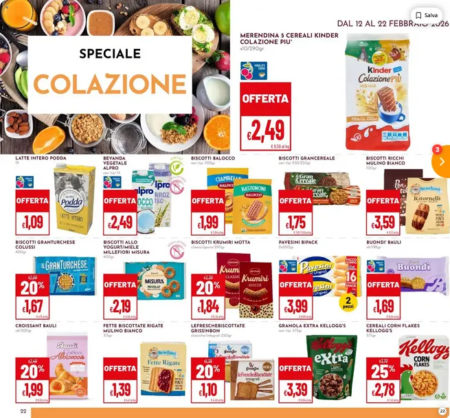  Volantini Pan da 12 febbraio a 22 febbraio di 2026 - Pagina del volantino 19