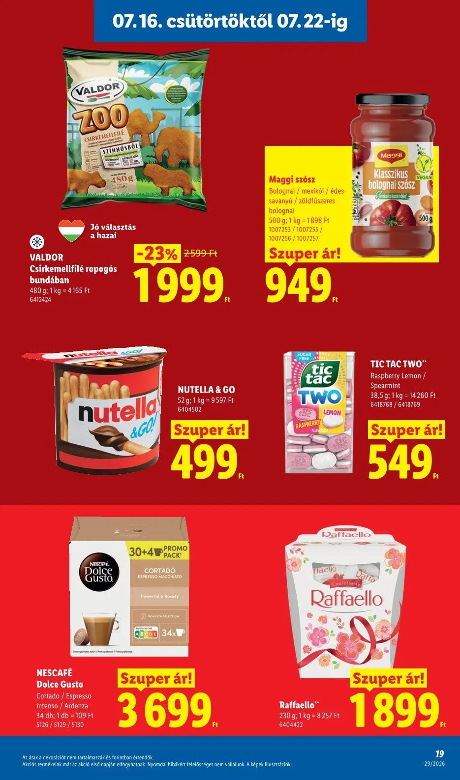 Katalógus Lidl  július 16.-tól július 22.-ig 2026. - Oldal 19