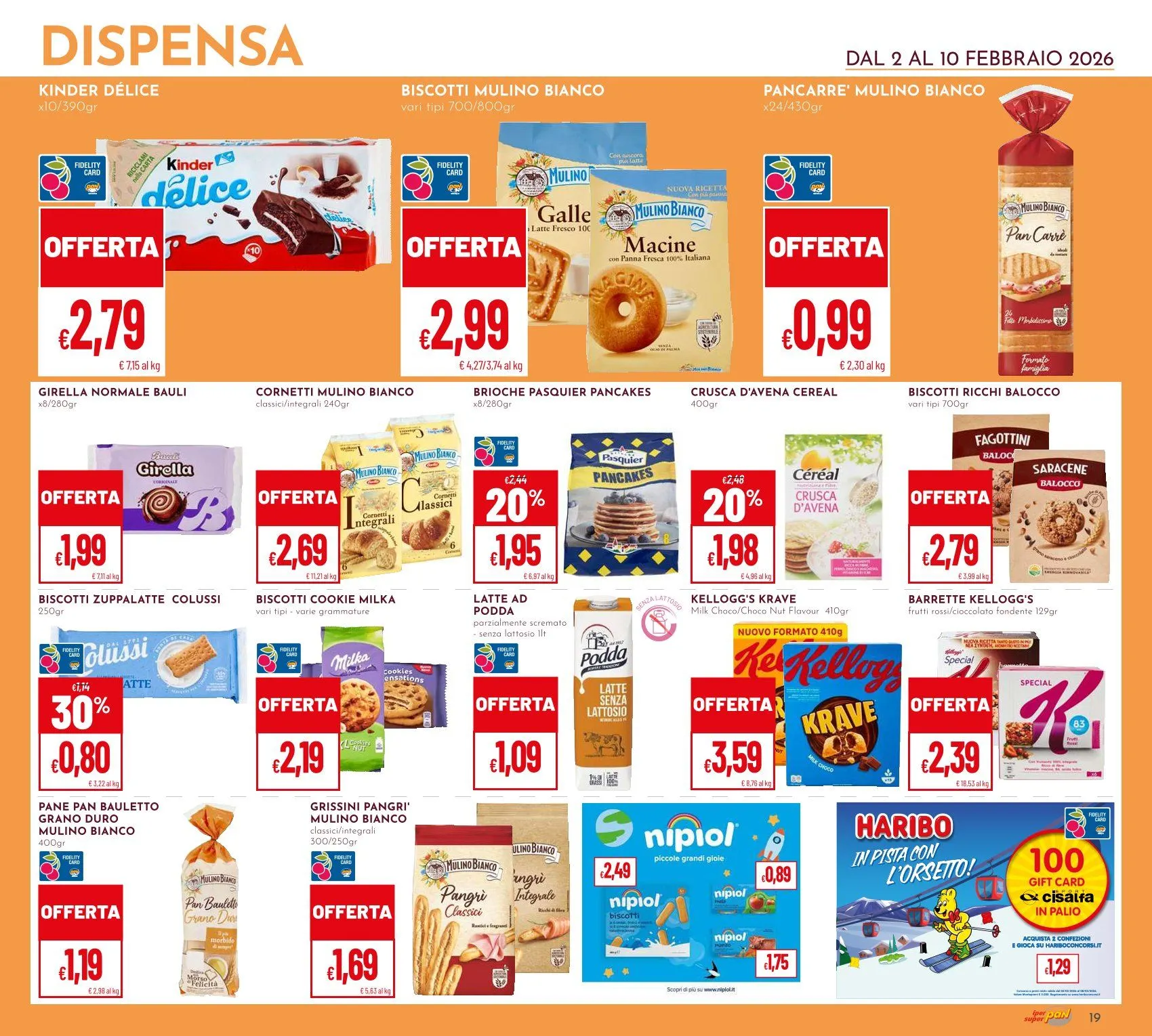 Volantini Pan da 2 febbraio a 10 febbraio di 2026 - Pagina del volantino 19