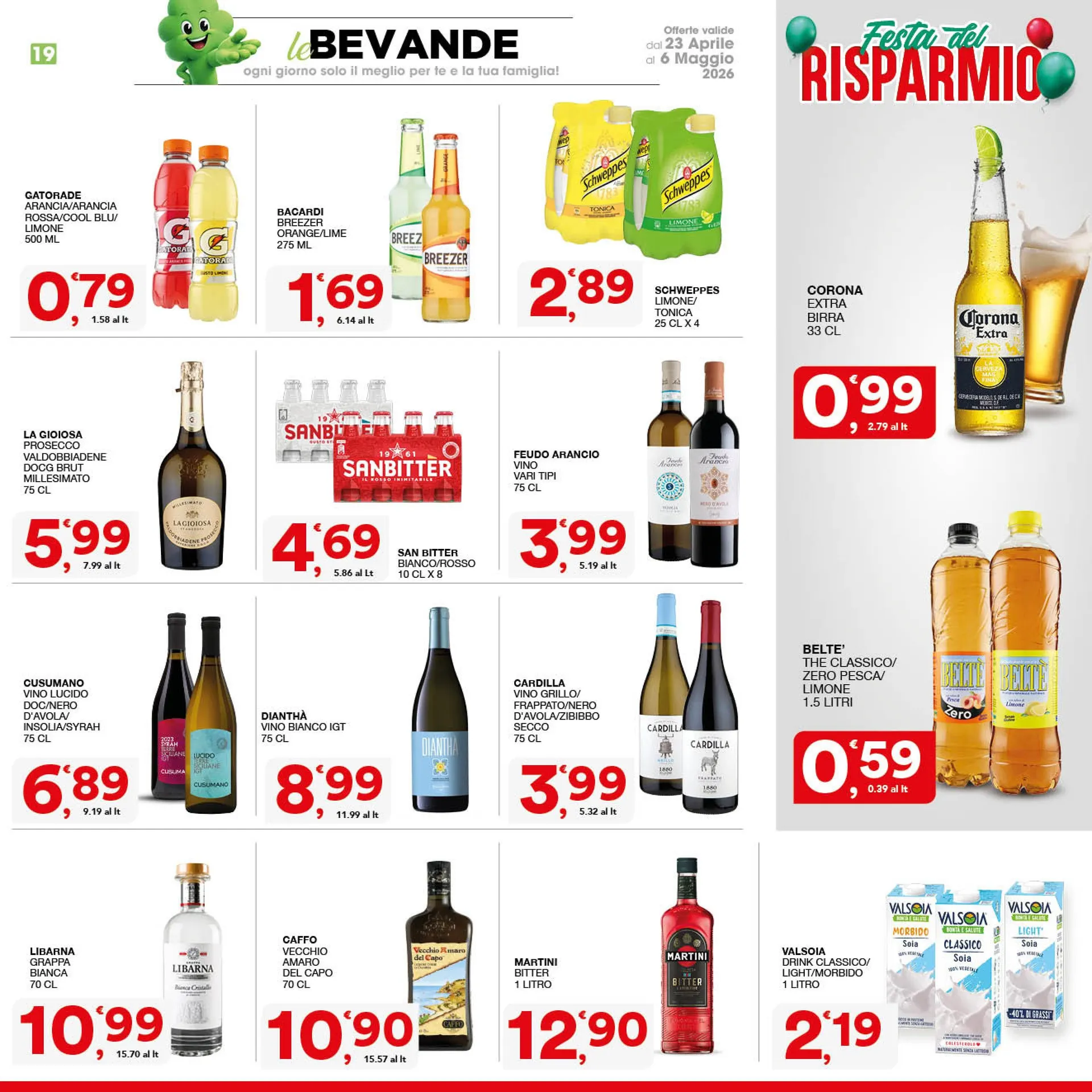 Sisa Volantino da 23 aprile a 6 maggio di 2026 - Pagina del volantino 19