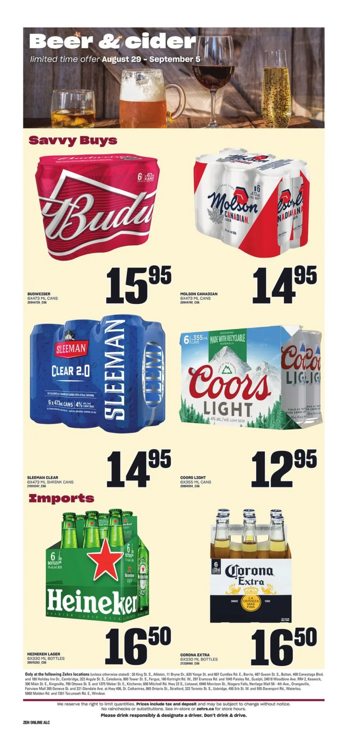 Zehrs weekly flyer from August 29 to September 4 2024 - flyer page 18