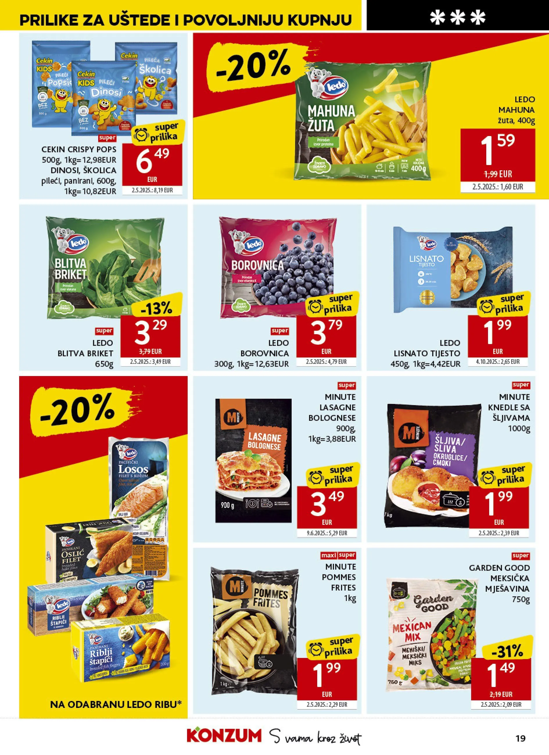 Katalog KONZUM od 17. lipnja do 23. lipnja 2026. - Pregled Stranica 19