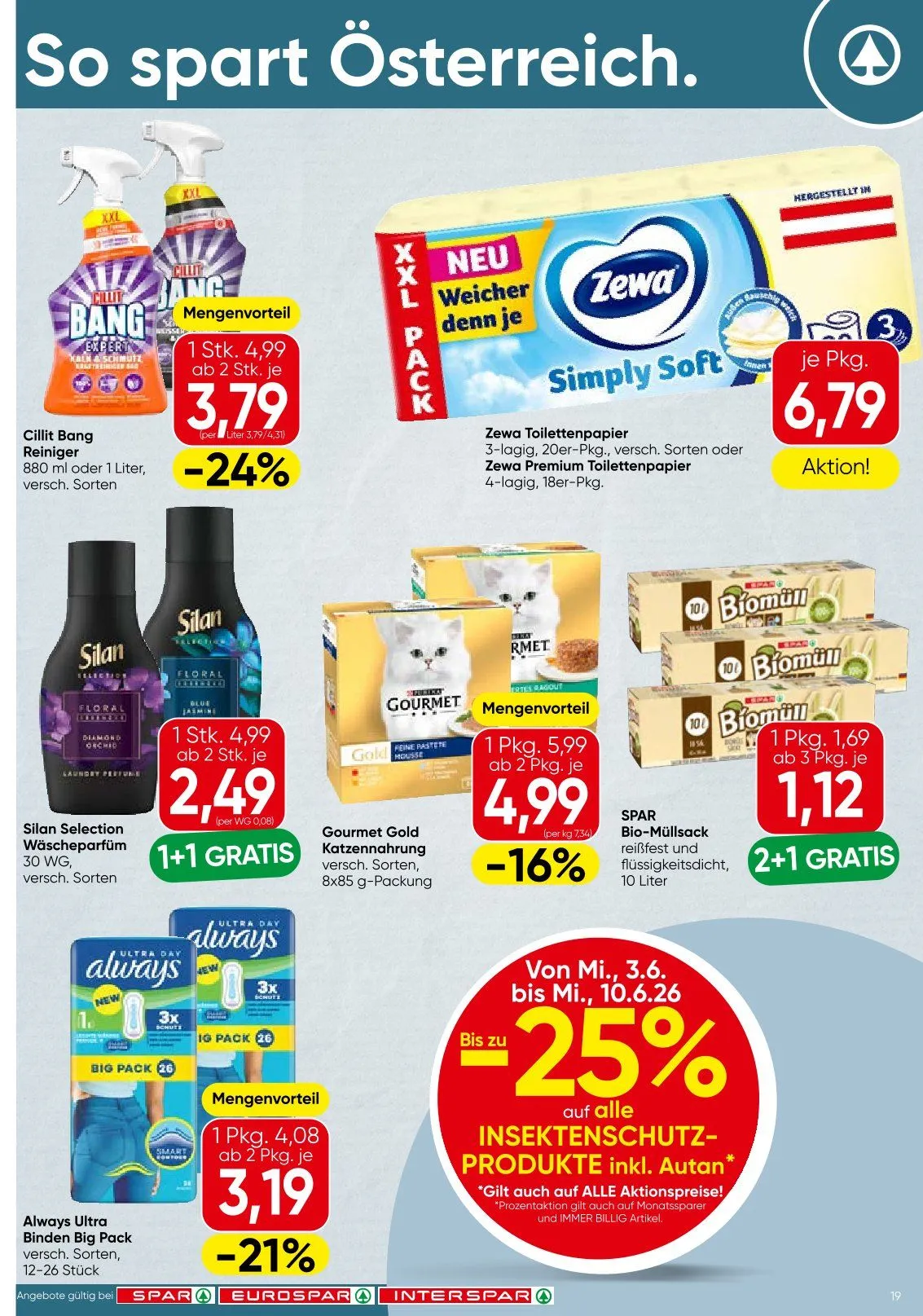  SPAR von 3. Juni bis 17. Juni 2026 - Flugblätt seite  19